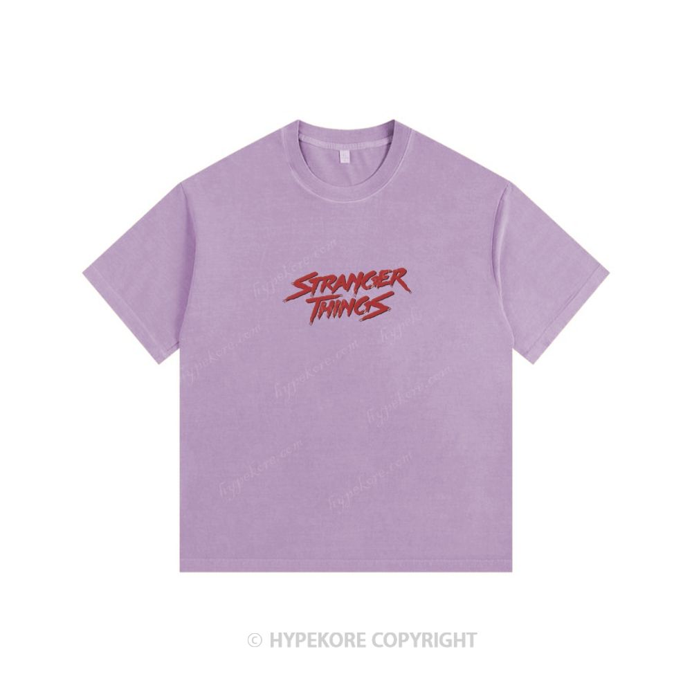 Stranger Things Unisex Fit Washed T-Shirt 