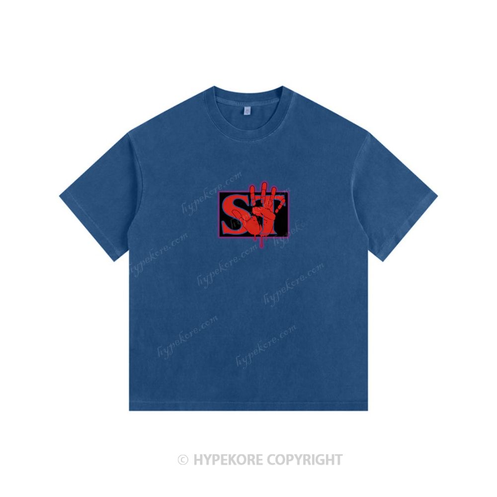 Stranger Things Unisex Fit Washed T-Shirt 