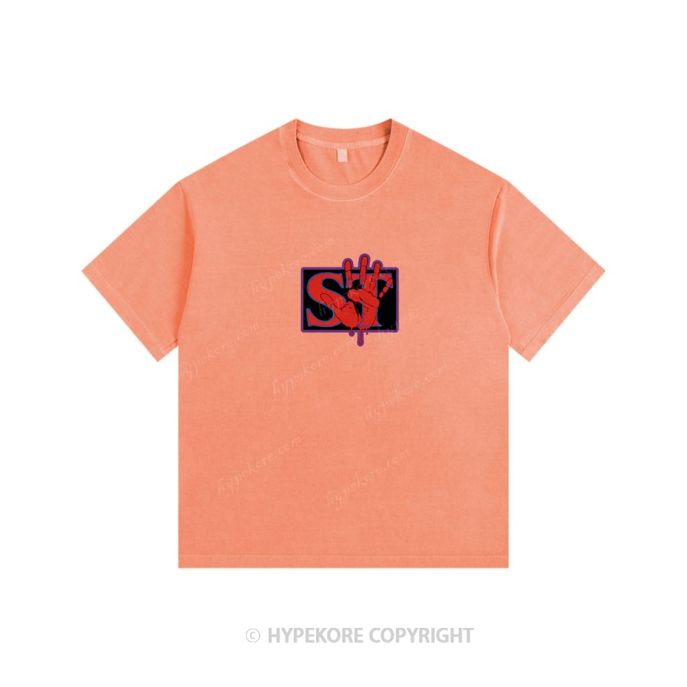 Stranger Things Unisex Fit Washed T-Shirt 