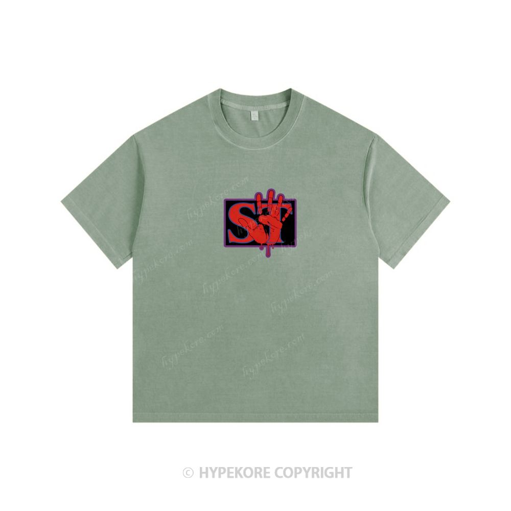 Stranger Things Unisex Fit Washed T-Shirt 