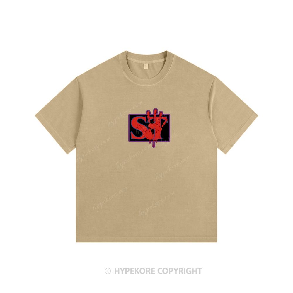 Stranger Things Unisex Fit Washed T-Shirt 