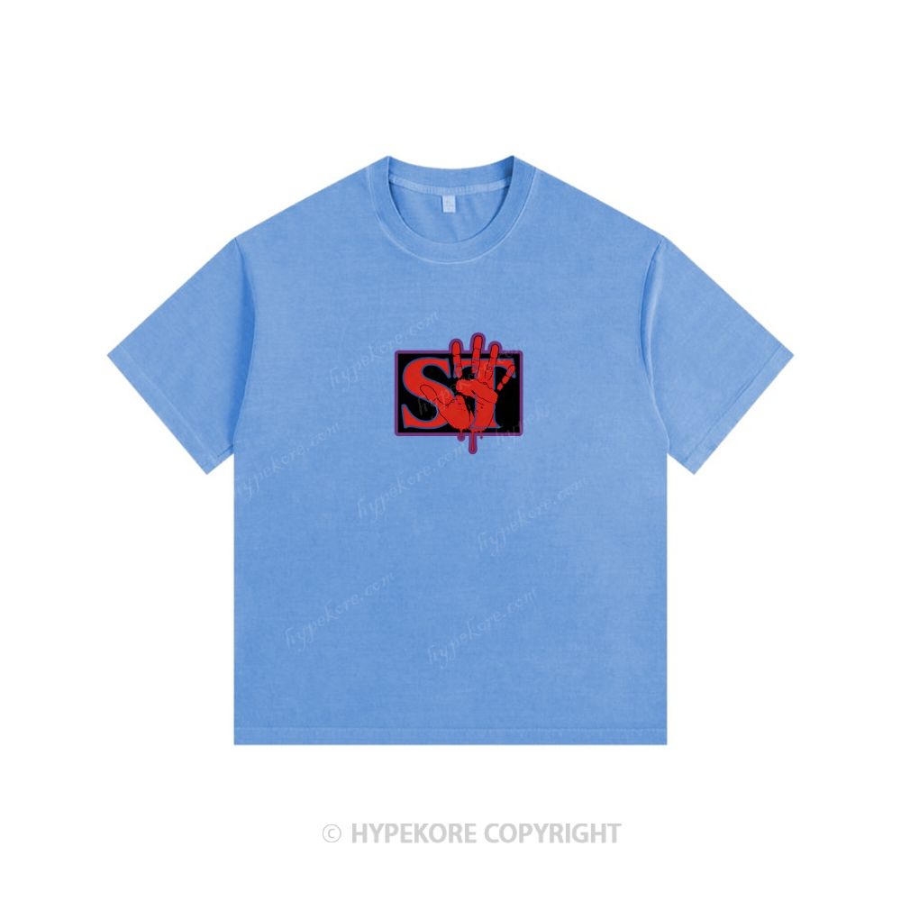 Stranger Things Unisex Fit Washed T-Shirt 