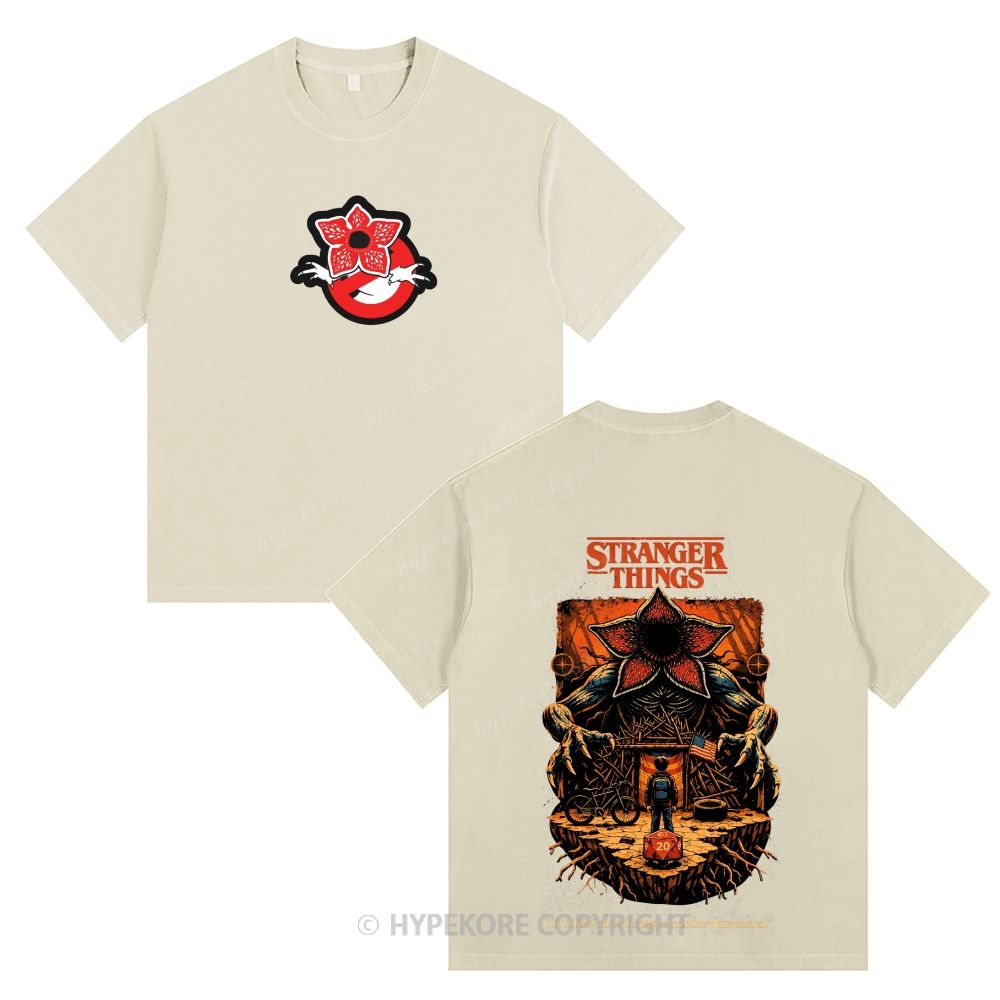 Stranger Things Unisex Fit Washed T-Shirt 