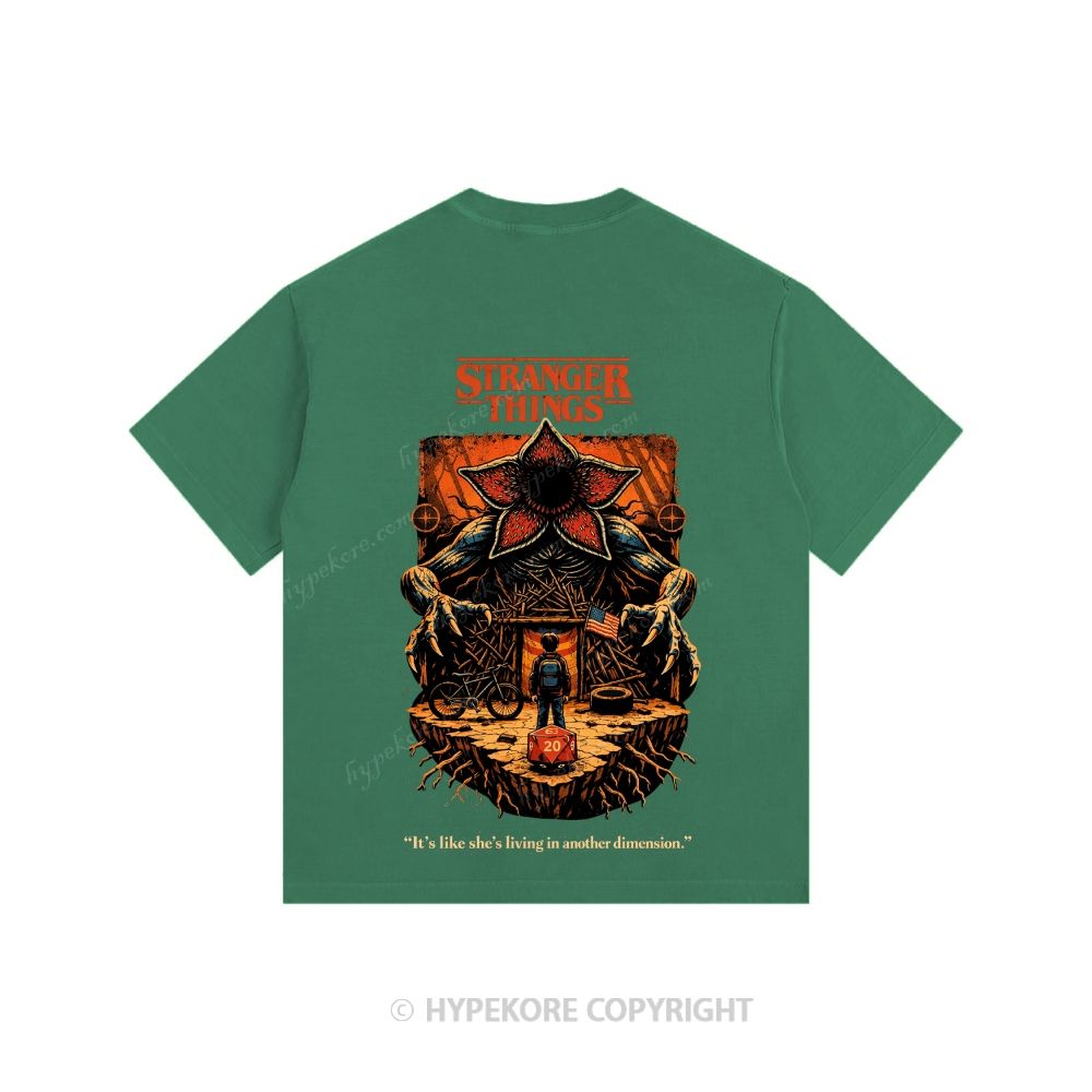 Stranger Things Unisex Fit Washed T-Shirt 