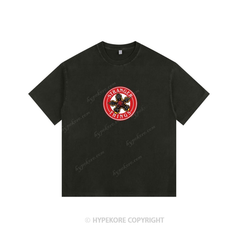 Stranger Things Unisex Fit Washed T-Shirt 