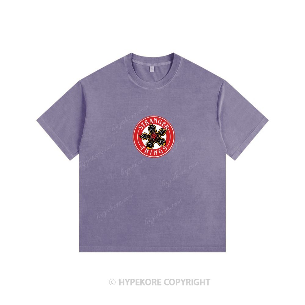 Stranger Things Unisex Fit Washed T-Shirt 