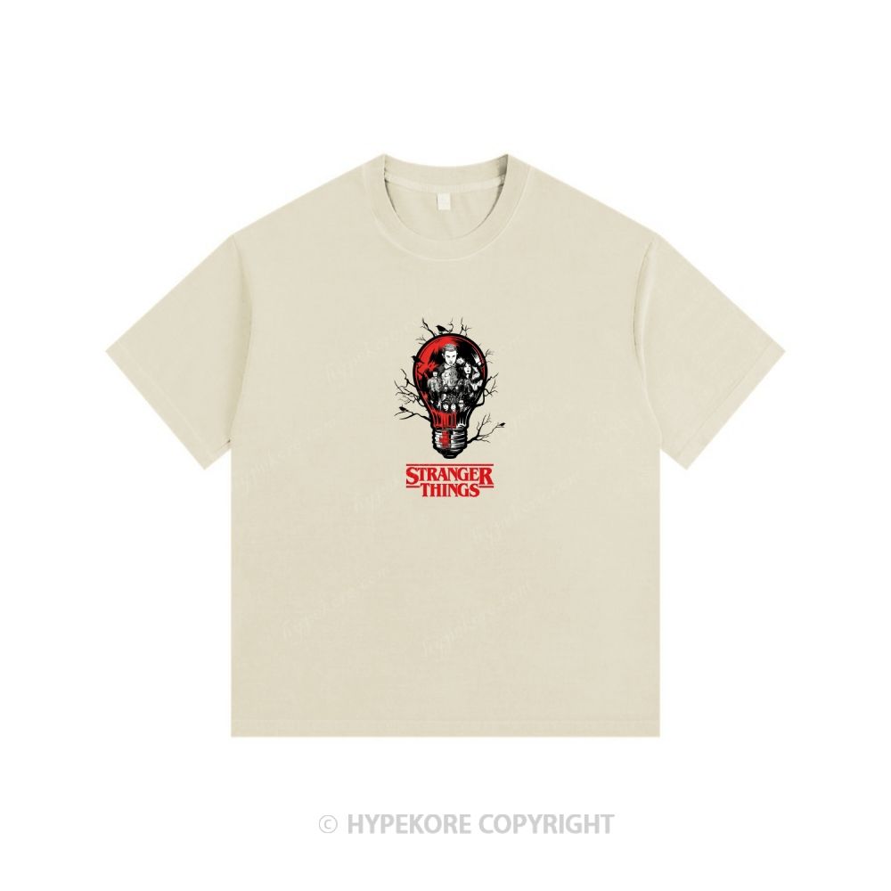 Stranger Things Unisex Fit Washed T-Shirt 