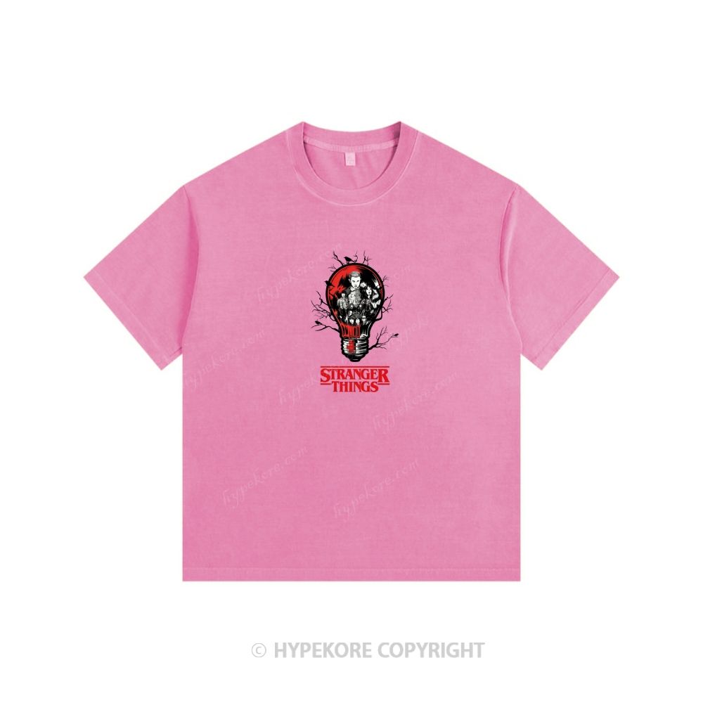 Stranger Things Unisex Fit Washed T-Shirt 