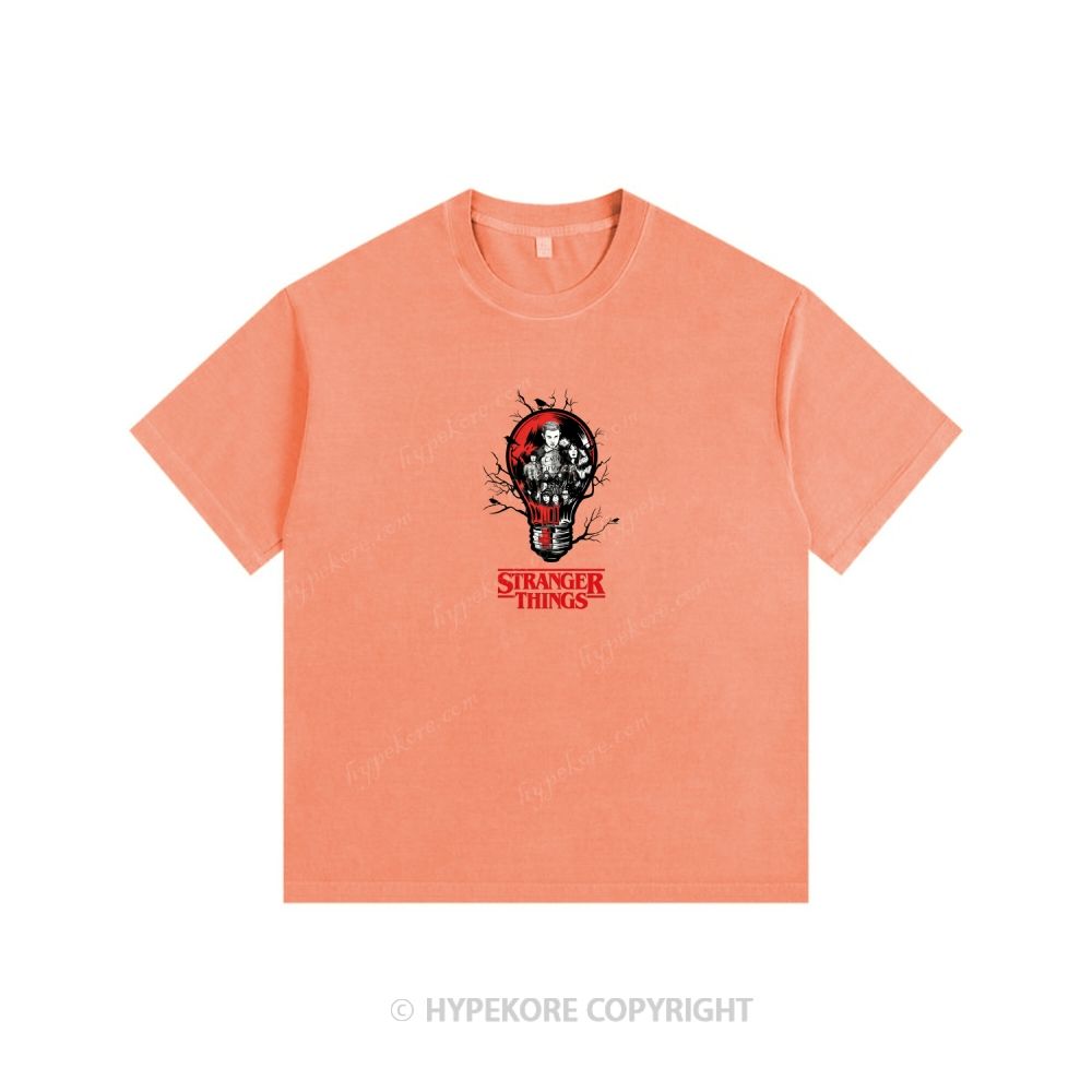 Stranger Things Unisex Fit Washed T-Shirt 