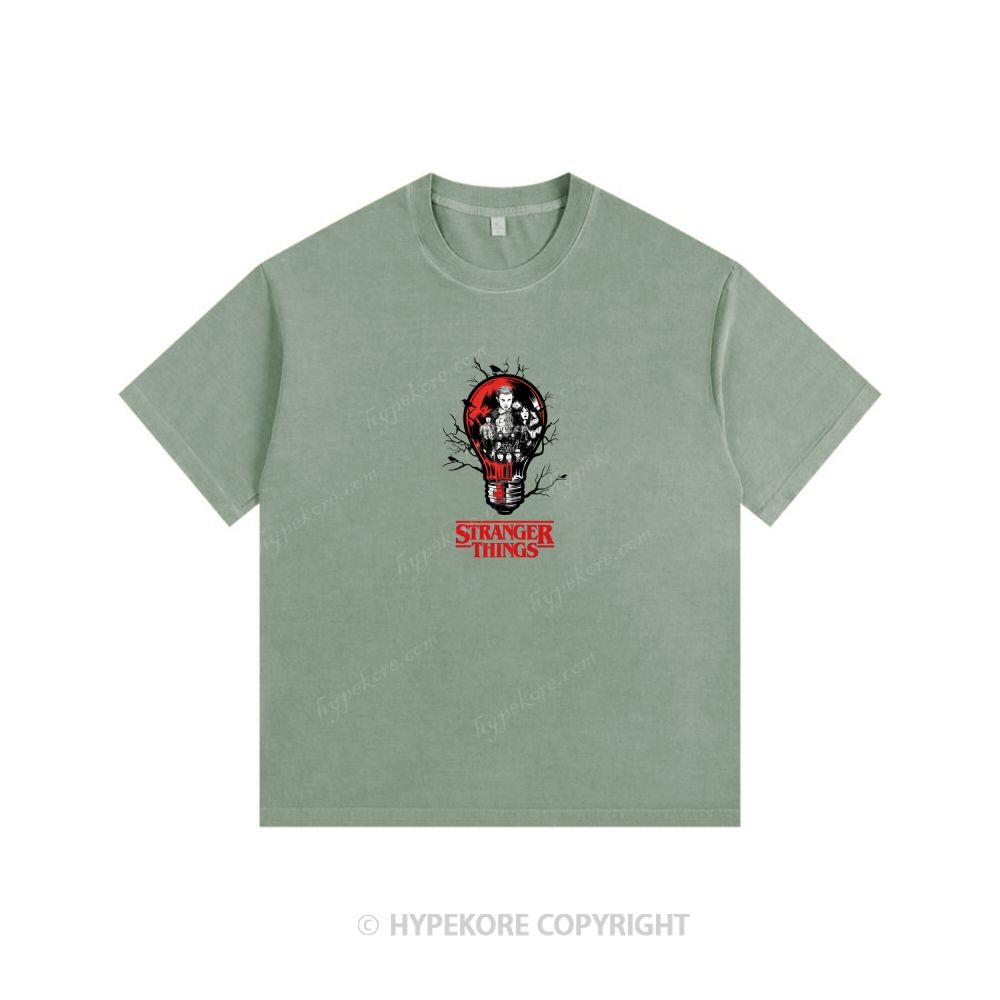 Stranger Things Unisex Fit Washed T-Shirt 