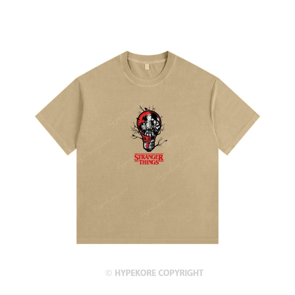 Stranger Things Unisex Fit Washed T-Shirt 