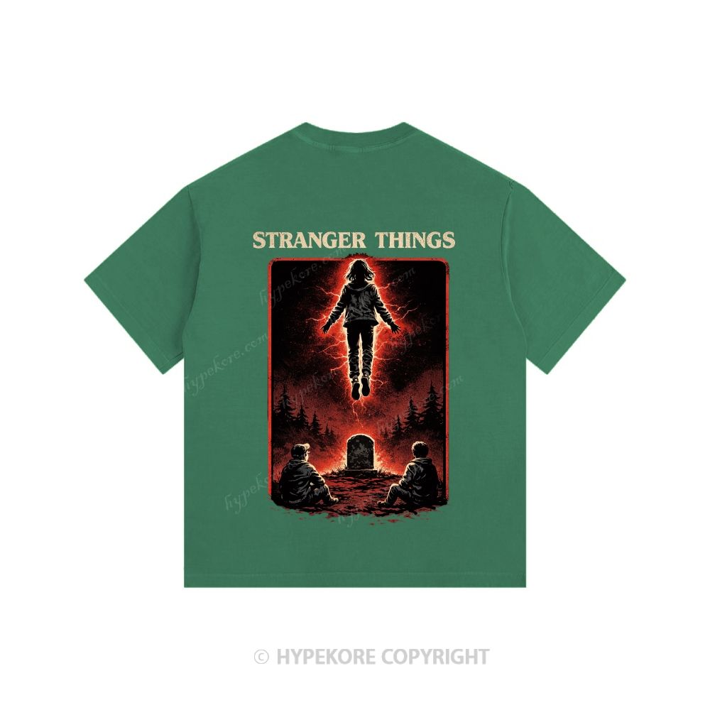 Stranger Things Unisex Fit Washed T-Shirt 