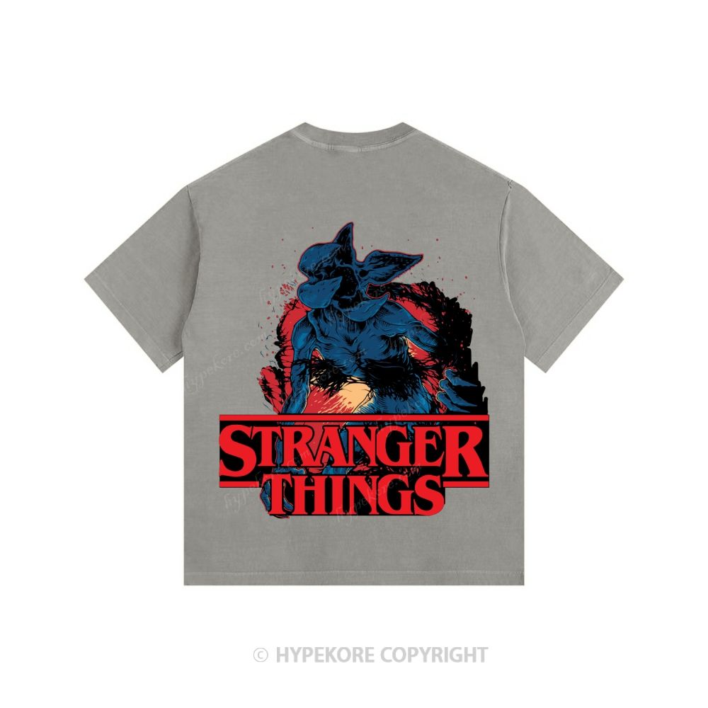 Stranger Things Unisex Fit Washed T-Shirt 