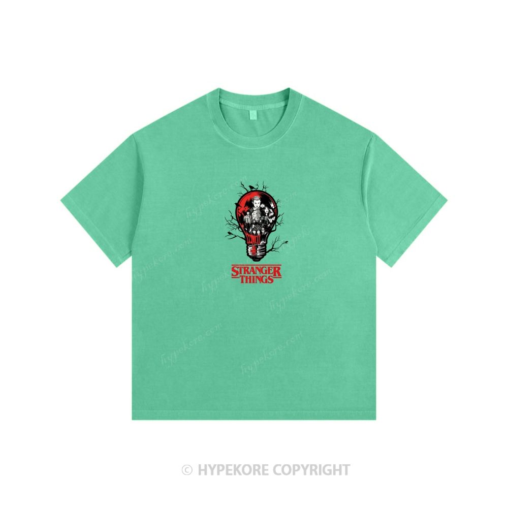 Stranger Things Unisex Fit Washed T-Shirt 