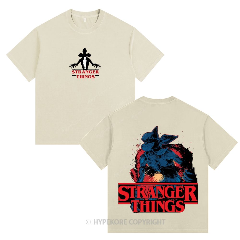 Stranger Things Unisex Fit Washed T-Shirt 