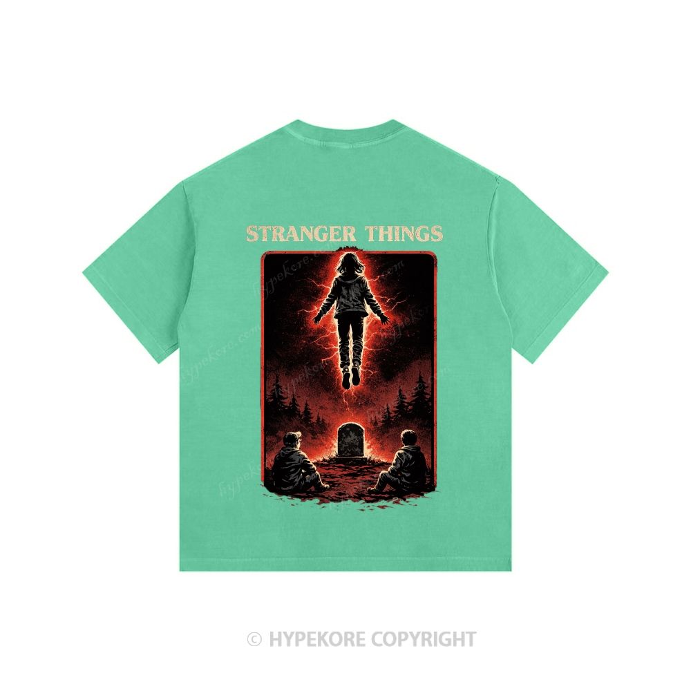 Stranger Things Unisex Fit Washed T-Shirt 