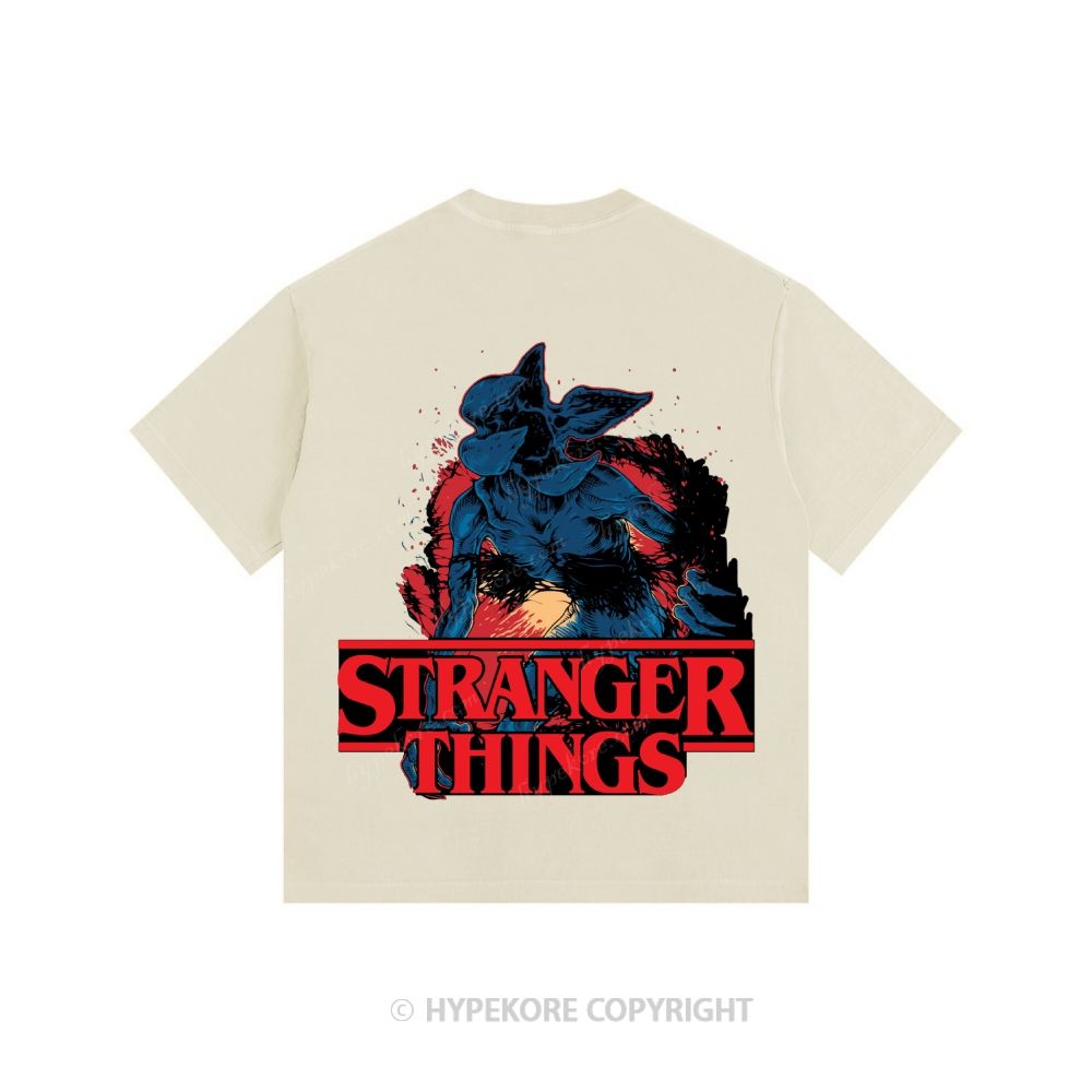 Stranger Things Unisex Fit Washed T-Shirt 