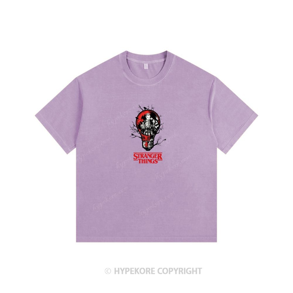 Stranger Things Unisex Fit Washed T-Shirt 
