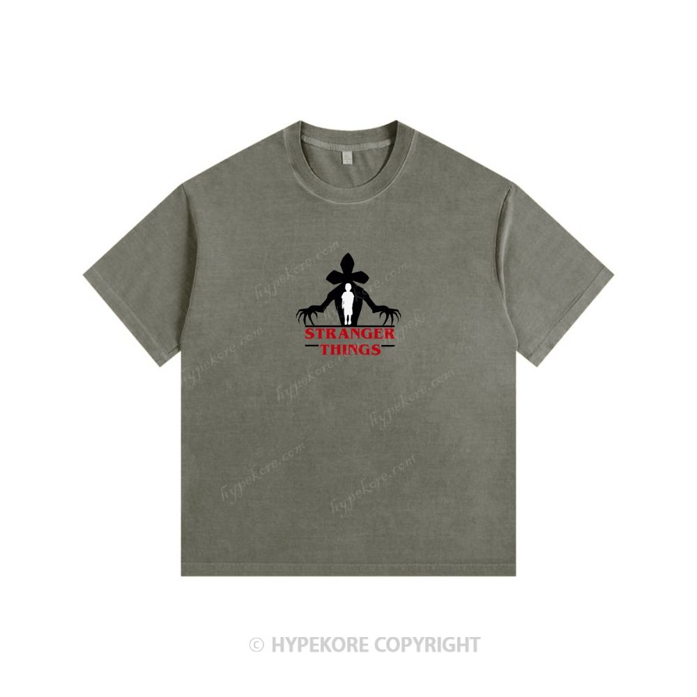 Stranger Things Unisex Fit Washed T-Shirt 