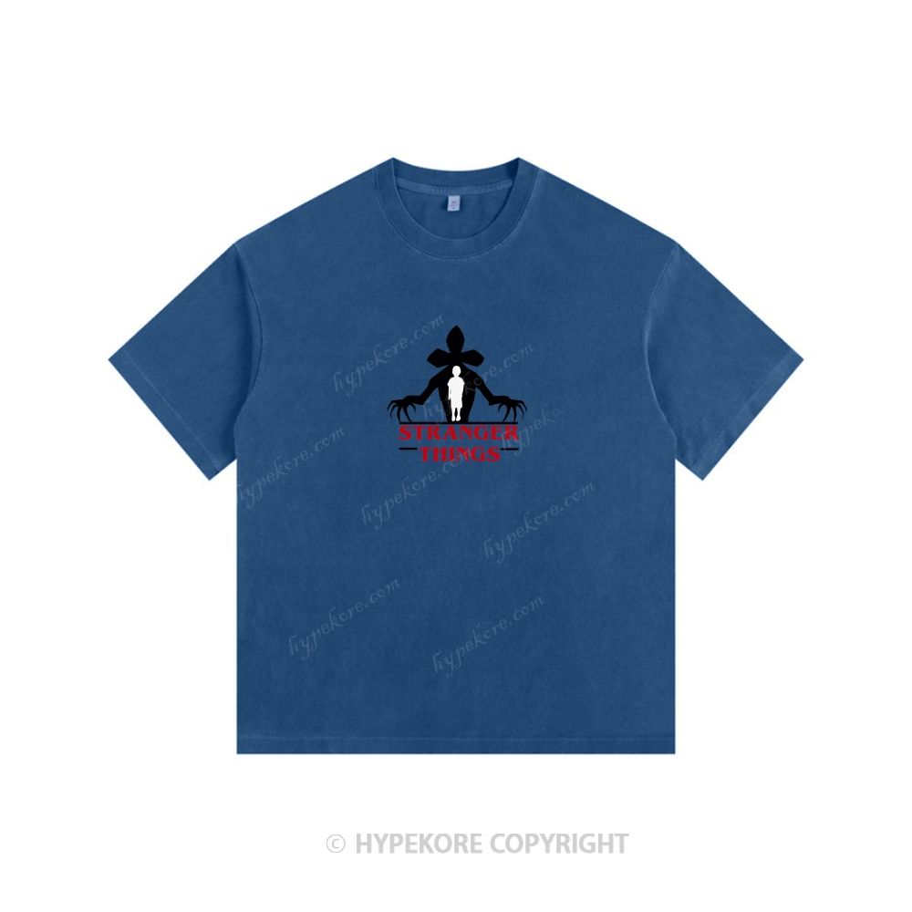 Stranger Things Unisex Fit Washed T-Shirt 