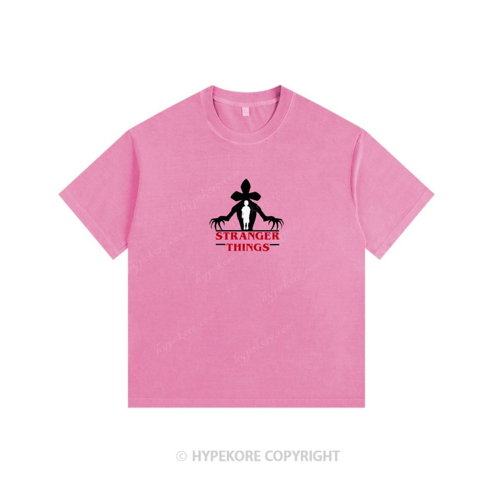 Stranger Things Unisex Fit Washed T-Shirt 