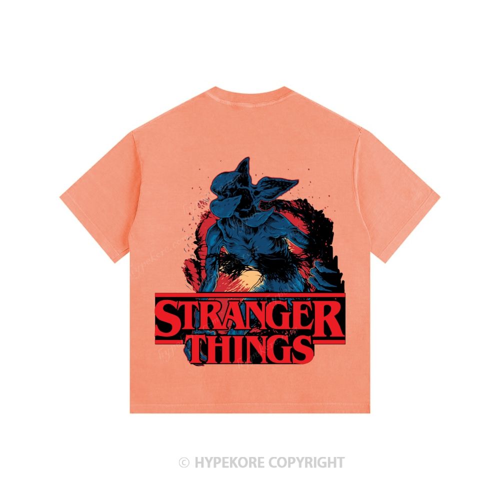 Stranger Things Unisex Fit Washed T-Shirt 