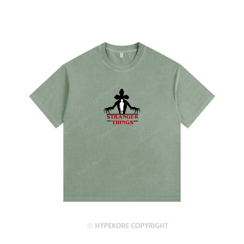 Stranger Things Unisex Fit Washed T-Shirt 