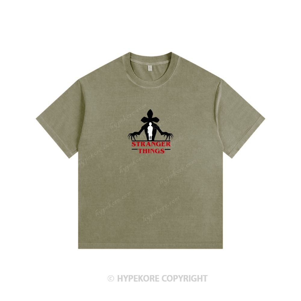 Stranger Things Unisex Fit Washed T-Shirt 