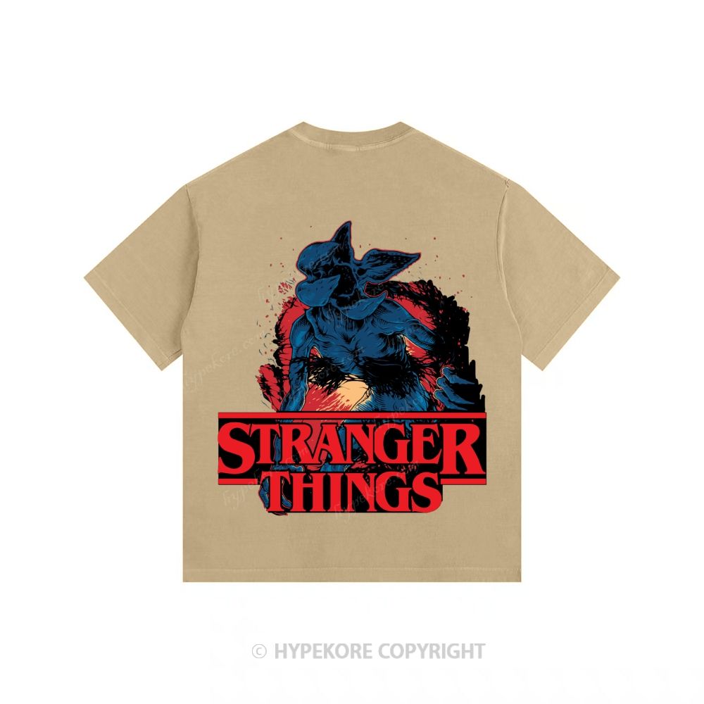 Stranger Things Unisex Fit Washed T-Shirt 