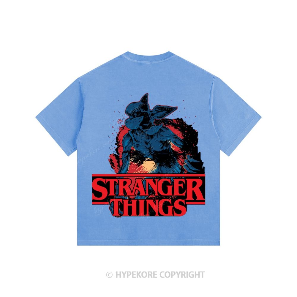 Stranger Things Unisex Fit Washed T-Shirt 