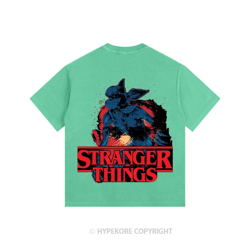 Stranger Things Unisex Fit Washed T-Shirt 
