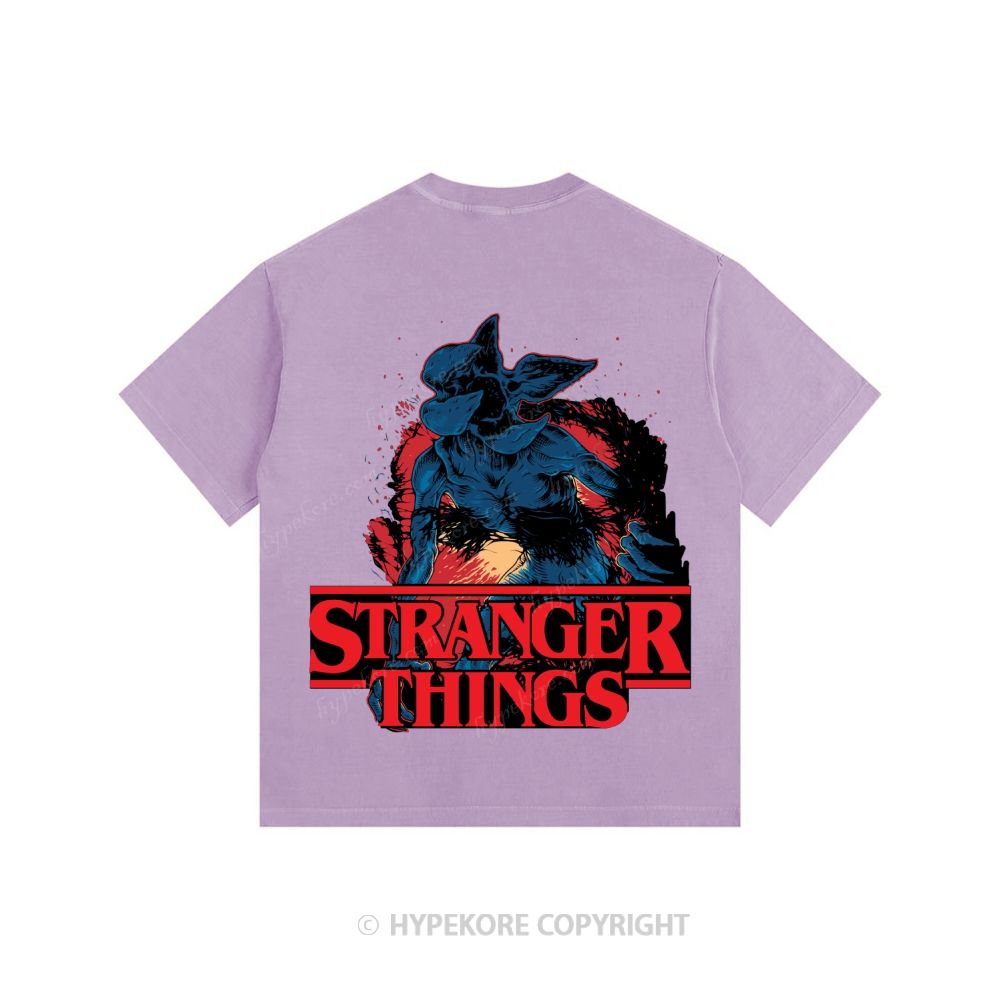 Stranger Things Unisex Fit Washed T-Shirt 