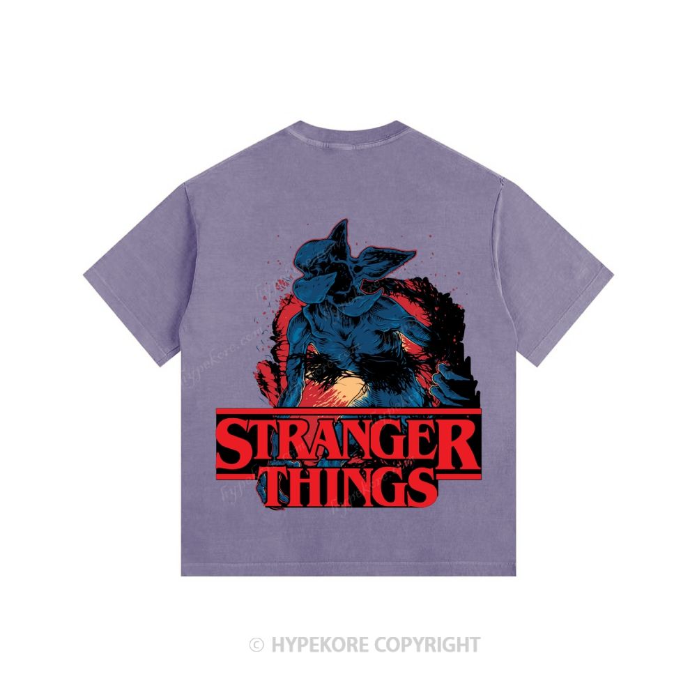 Stranger Things Unisex Fit Washed T-Shirt 