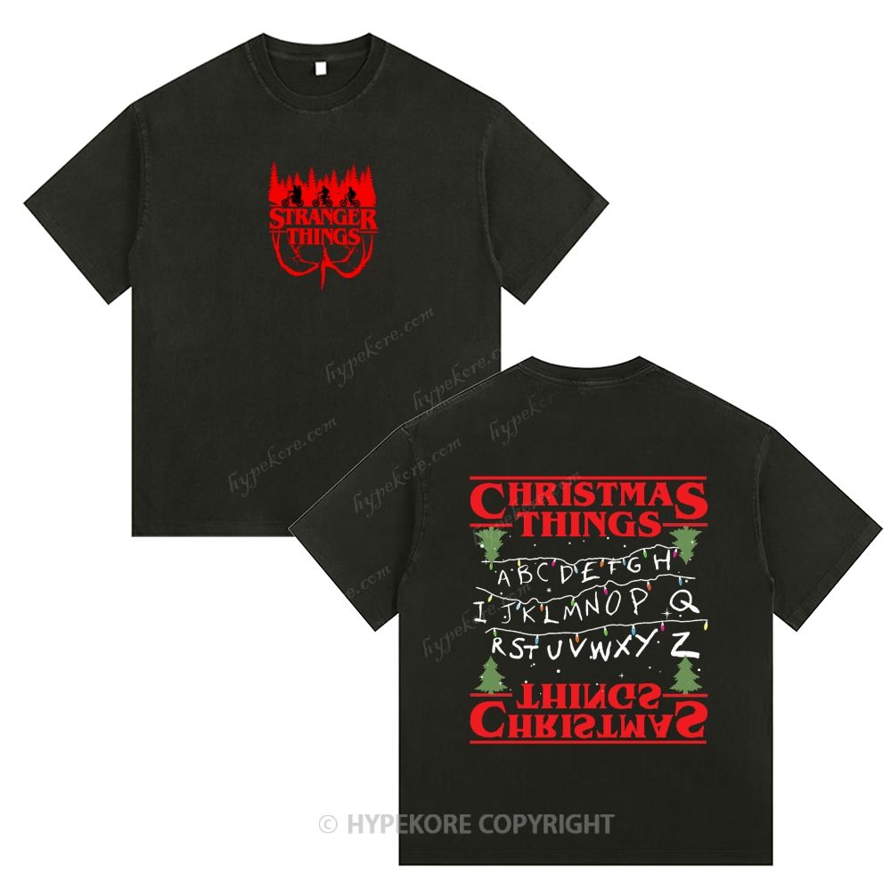 Stranger Things Unisex Fit Washed T-Shirt 