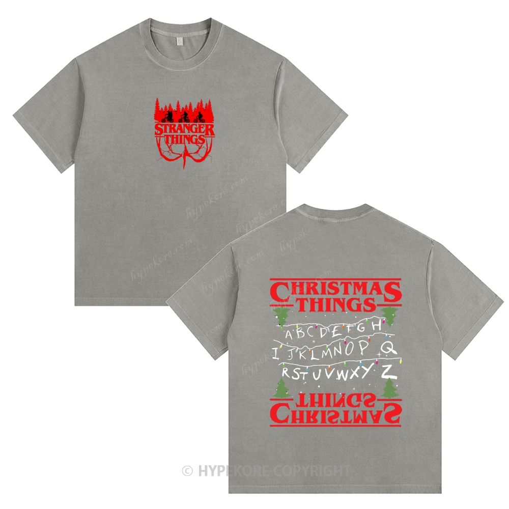 Stranger Things Unisex Fit Washed T-Shirt 