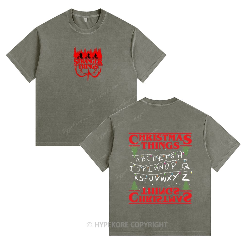 Stranger Things Unisex Fit Washed T-Shirt 