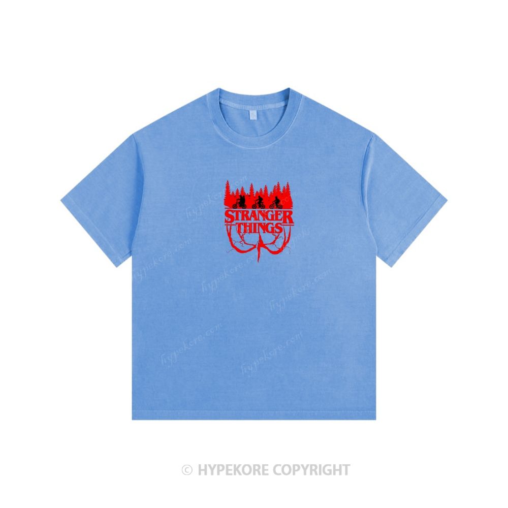 Stranger Things Unisex Fit Washed T-Shirt 