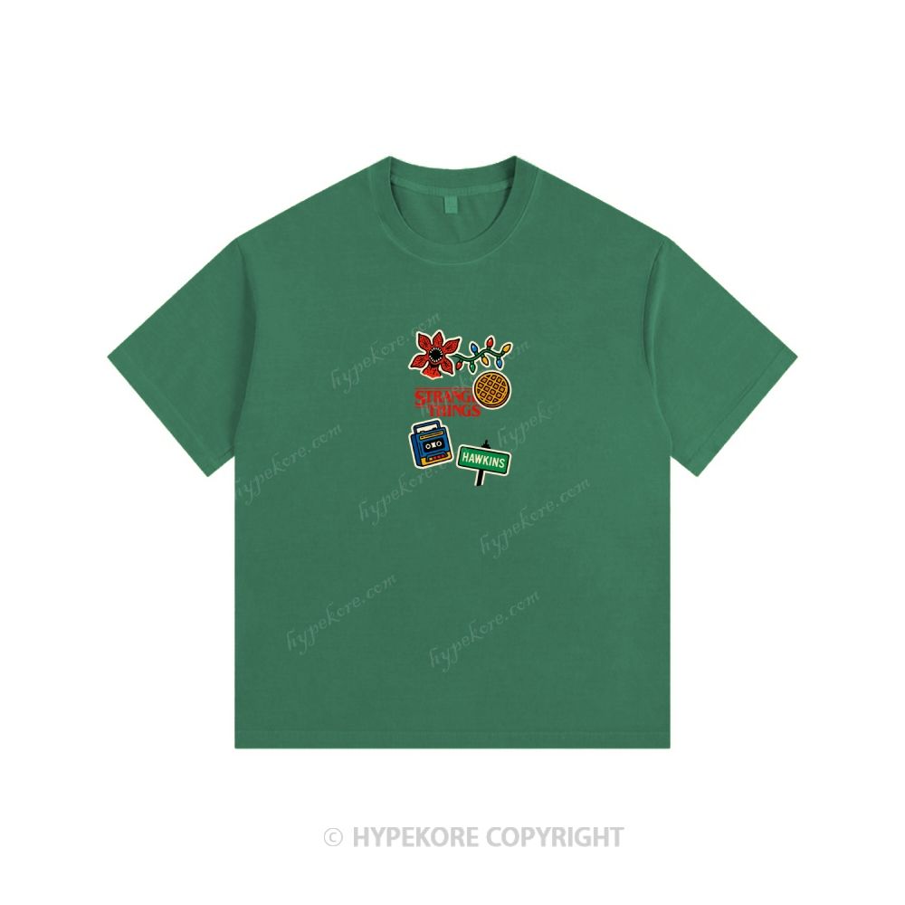 Stranger Things Unisex Fit Washed T-Shirt 