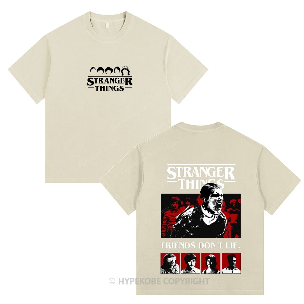 Stranger Things Unisex Fit Washed T-Shirt 