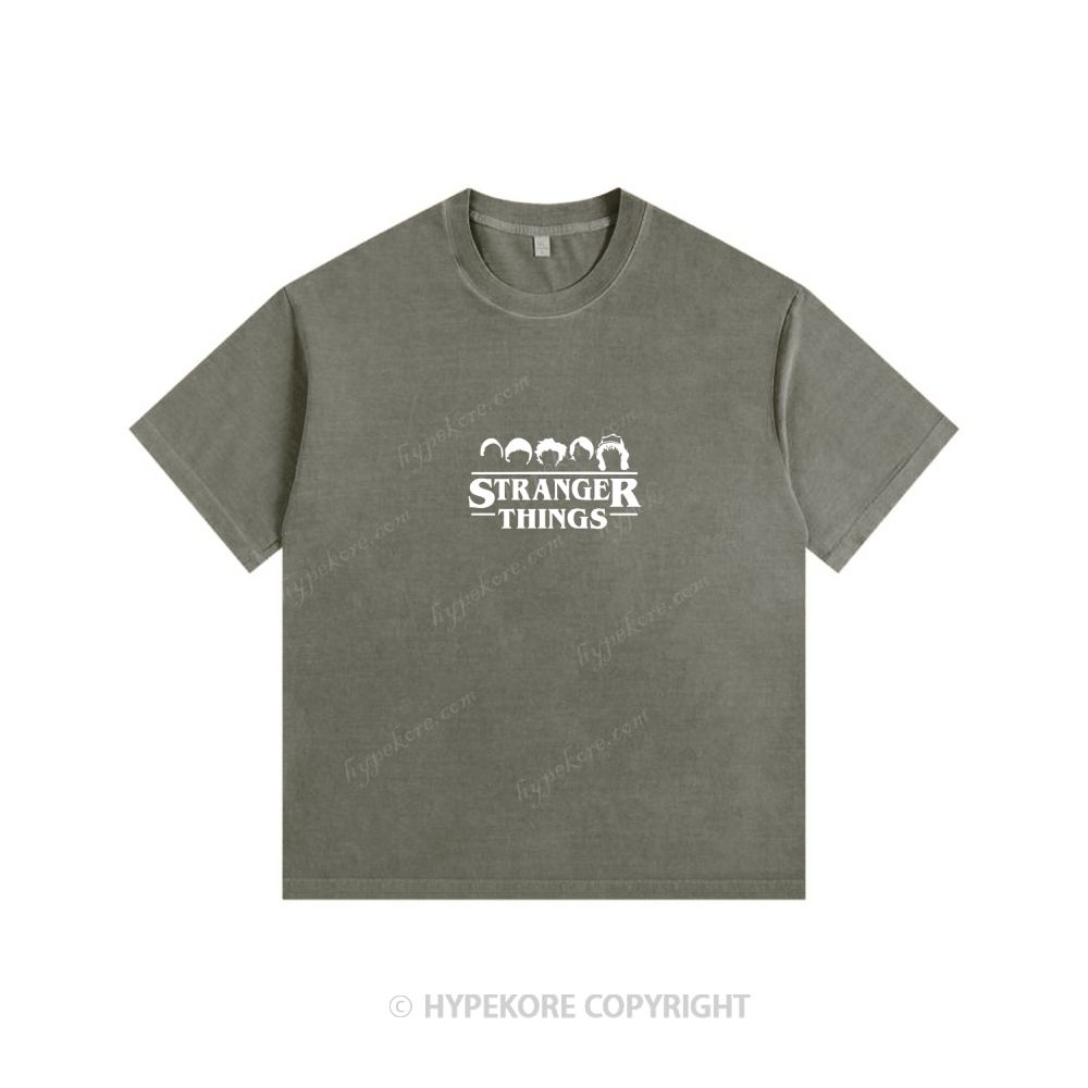 Stranger Things Unisex Fit Washed T-Shirt 