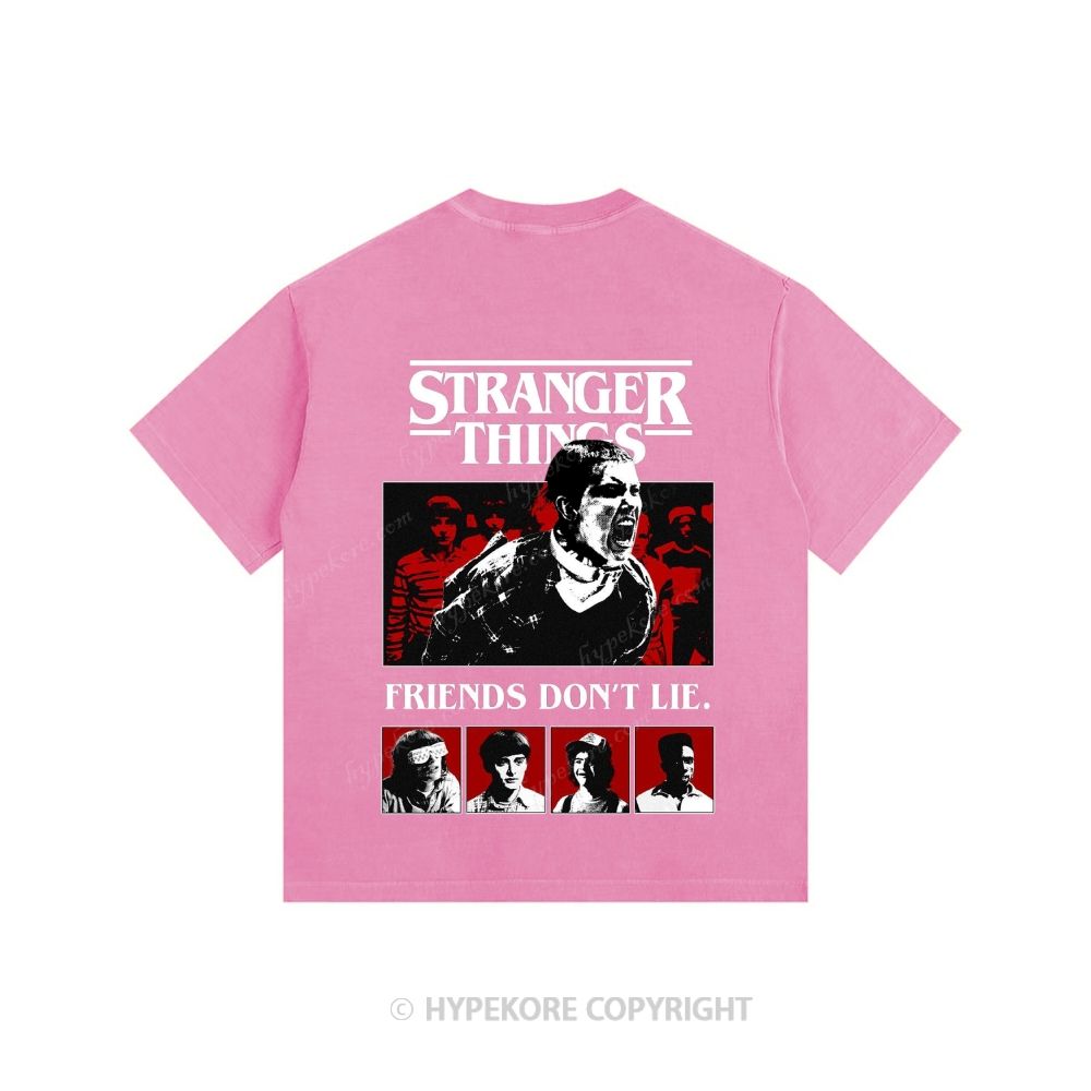 Stranger Things Unisex Fit Washed T-Shirt 
