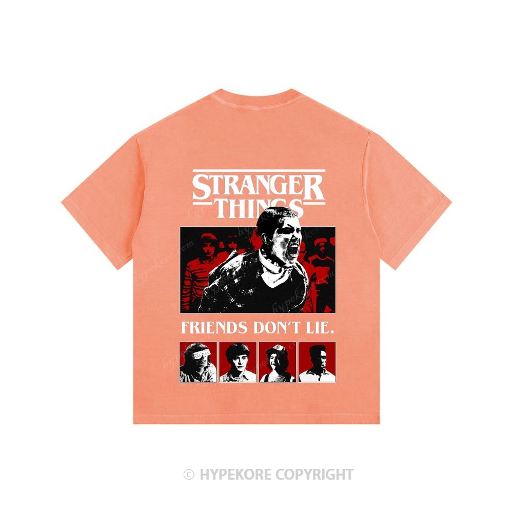 Stranger Things Unisex Fit Washed T-Shirt 