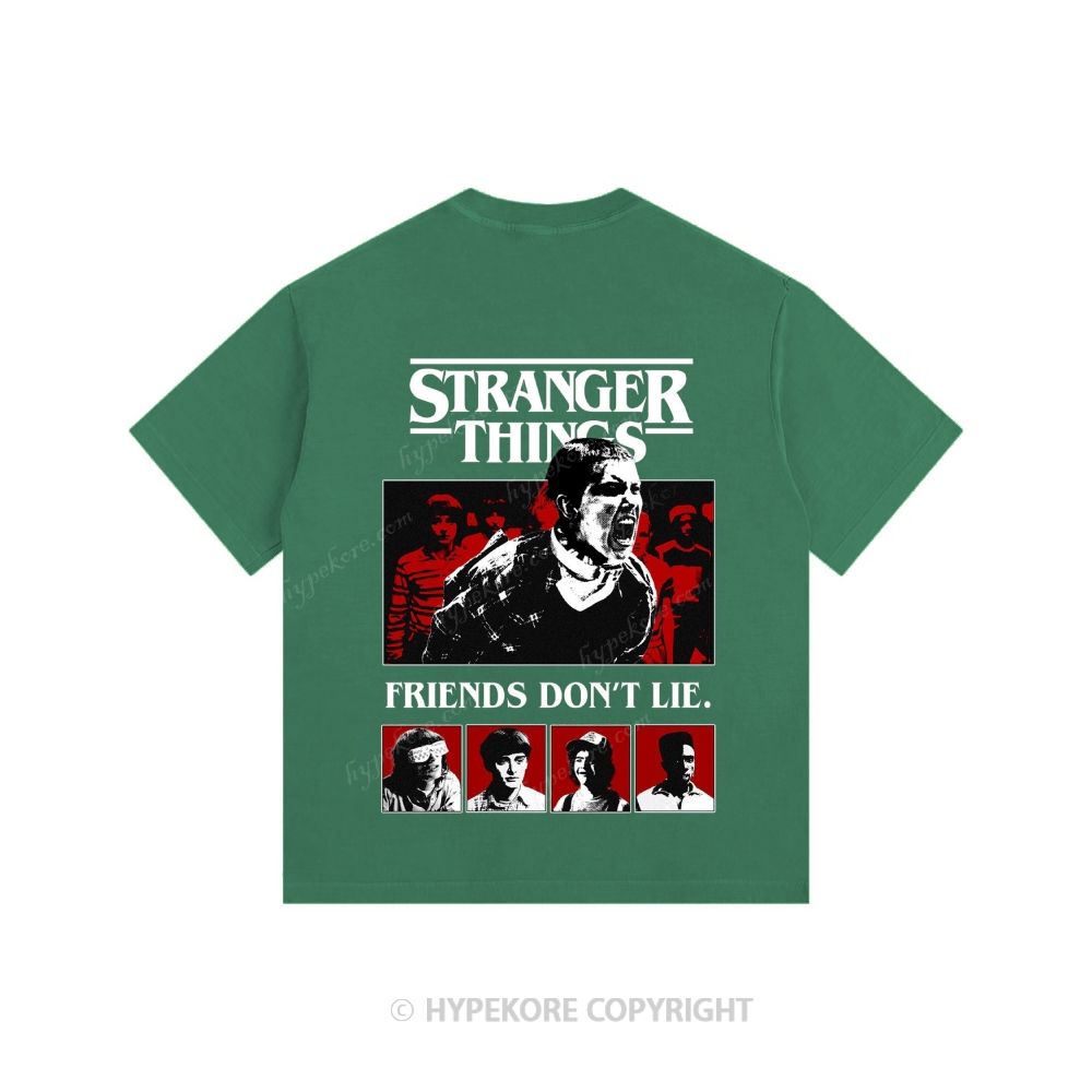 Stranger Things Unisex Fit Washed T-Shirt 