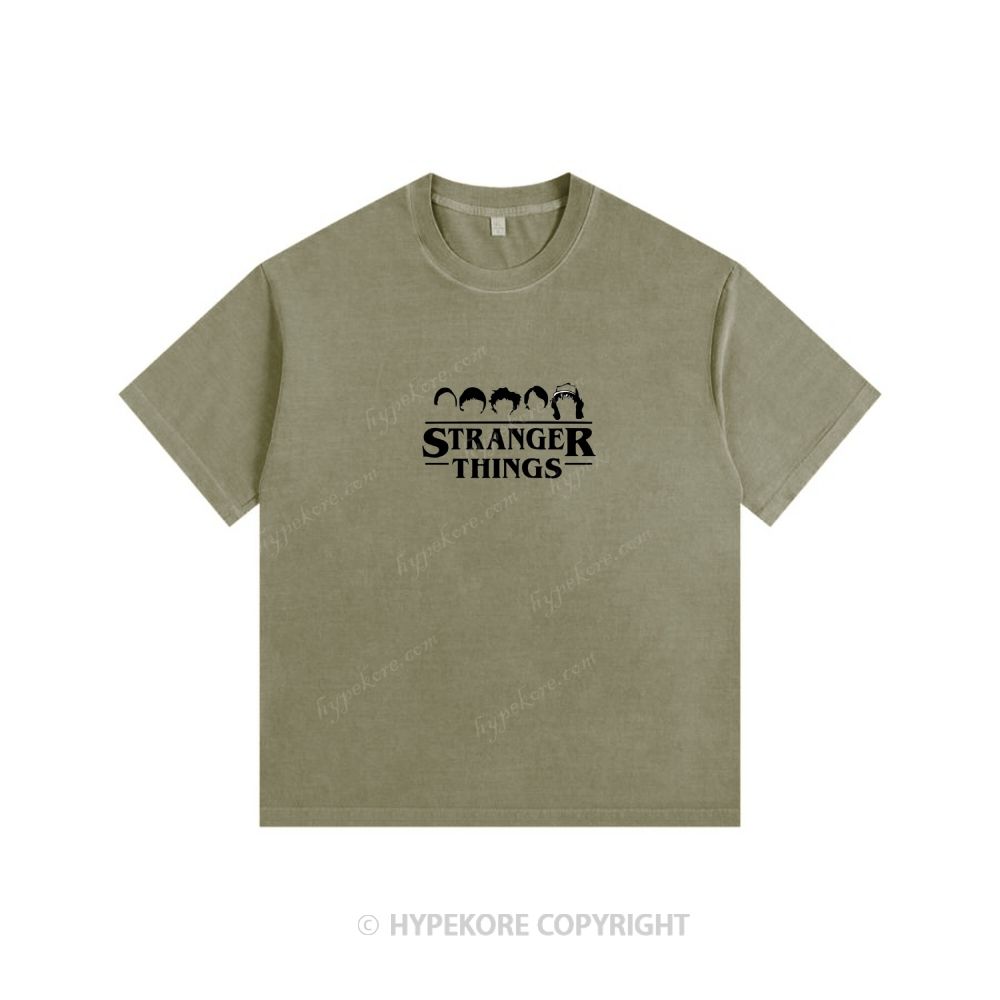 Stranger Things Unisex Fit Washed T-Shirt 