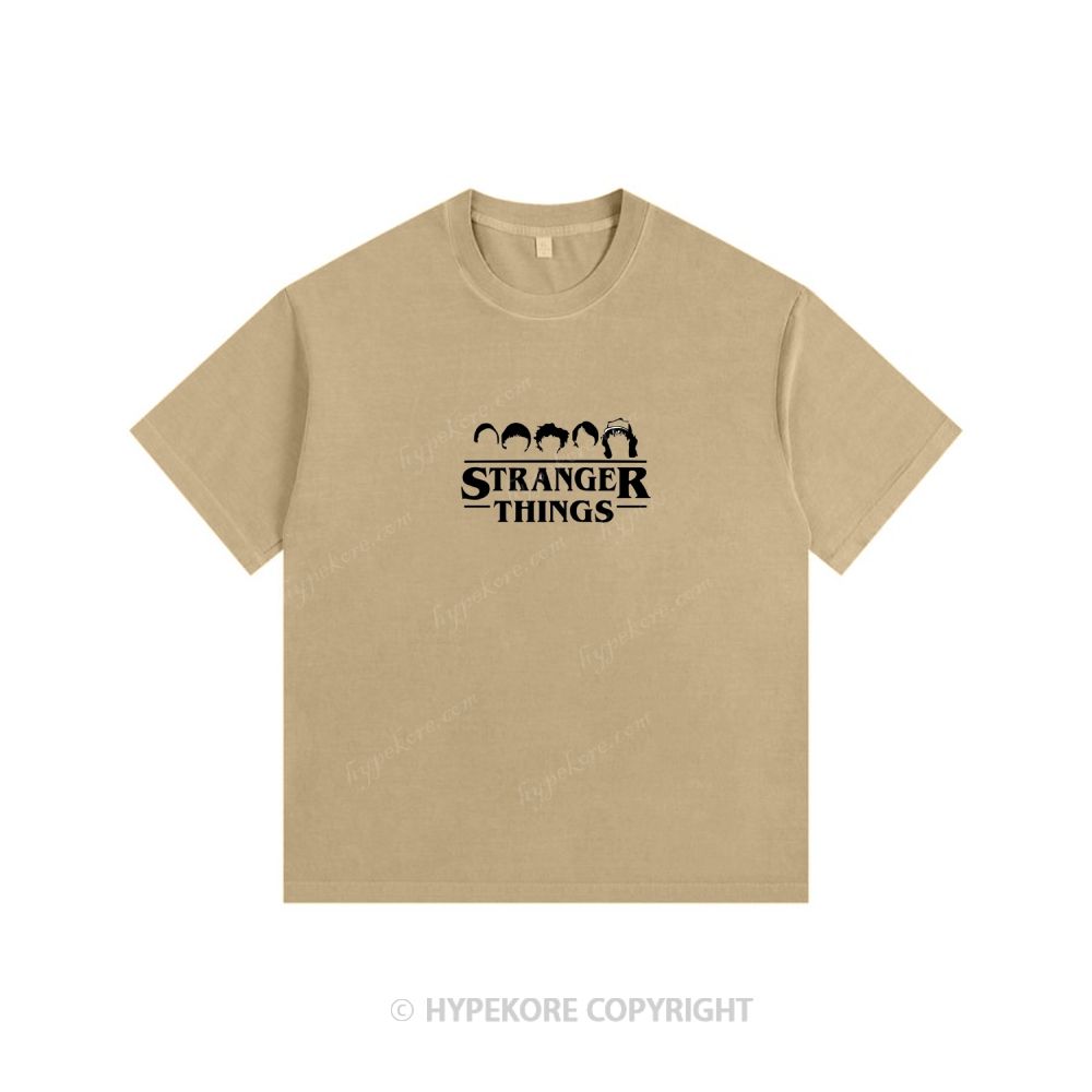 Stranger Things Unisex Fit Washed T-Shirt 