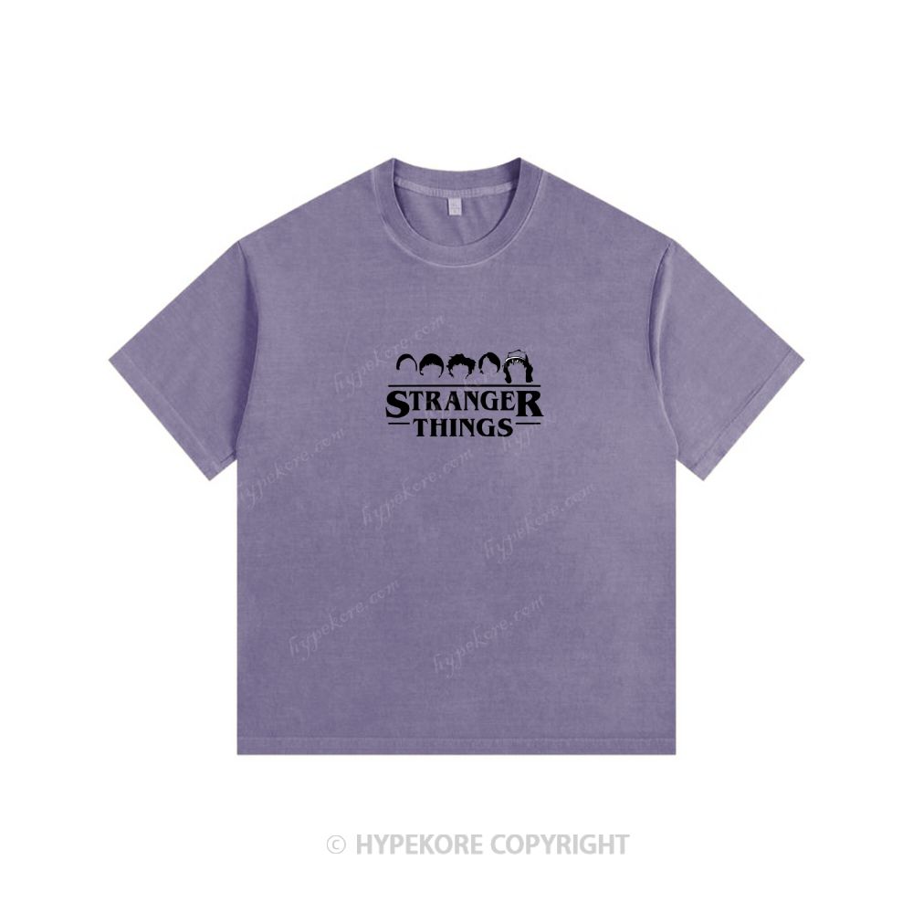 Stranger Things Unisex Fit Washed T-Shirt 