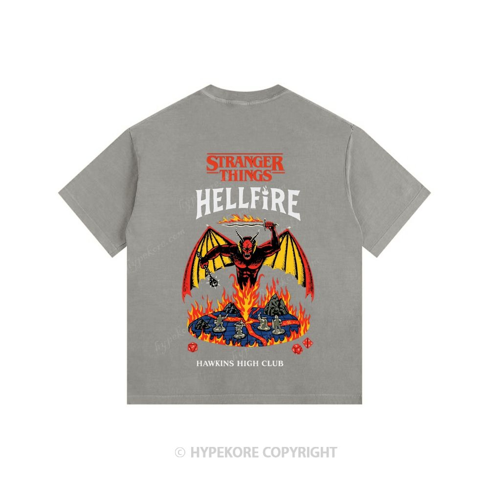 Stranger Things Unisex Fit Washed T-Shirt