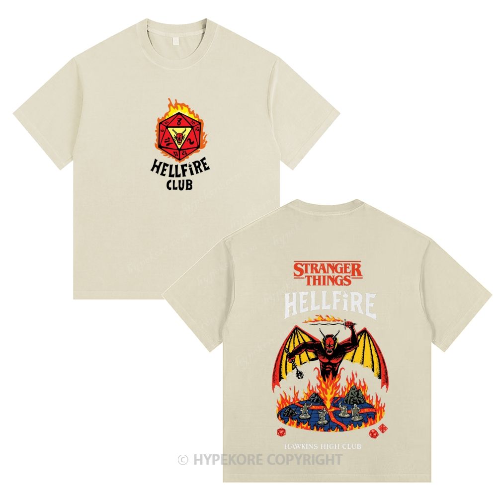 Stranger Things Unisex Fit Washed T-Shirt