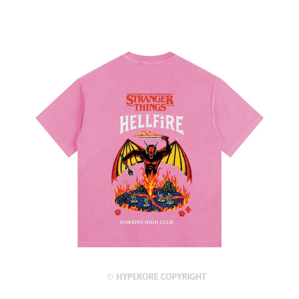 Stranger Things Unisex Fit Washed T-Shirt