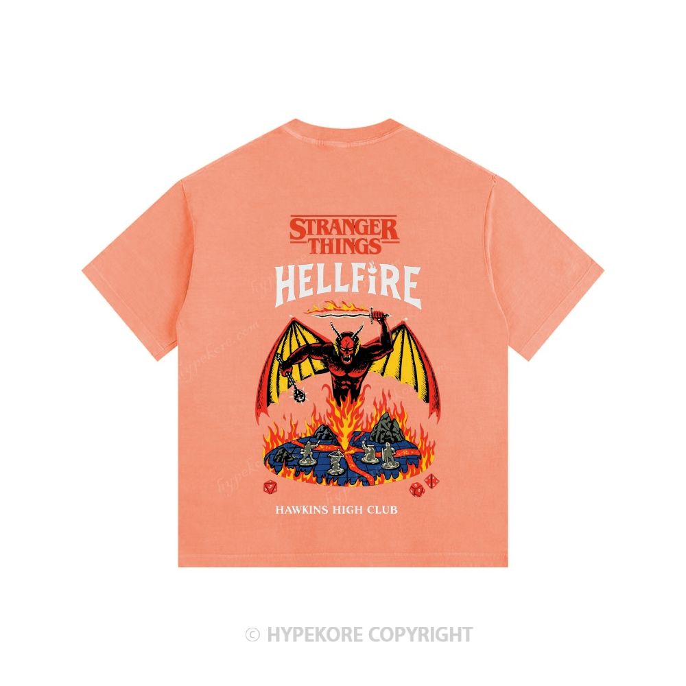 Stranger Things Unisex Fit Washed T-Shirt